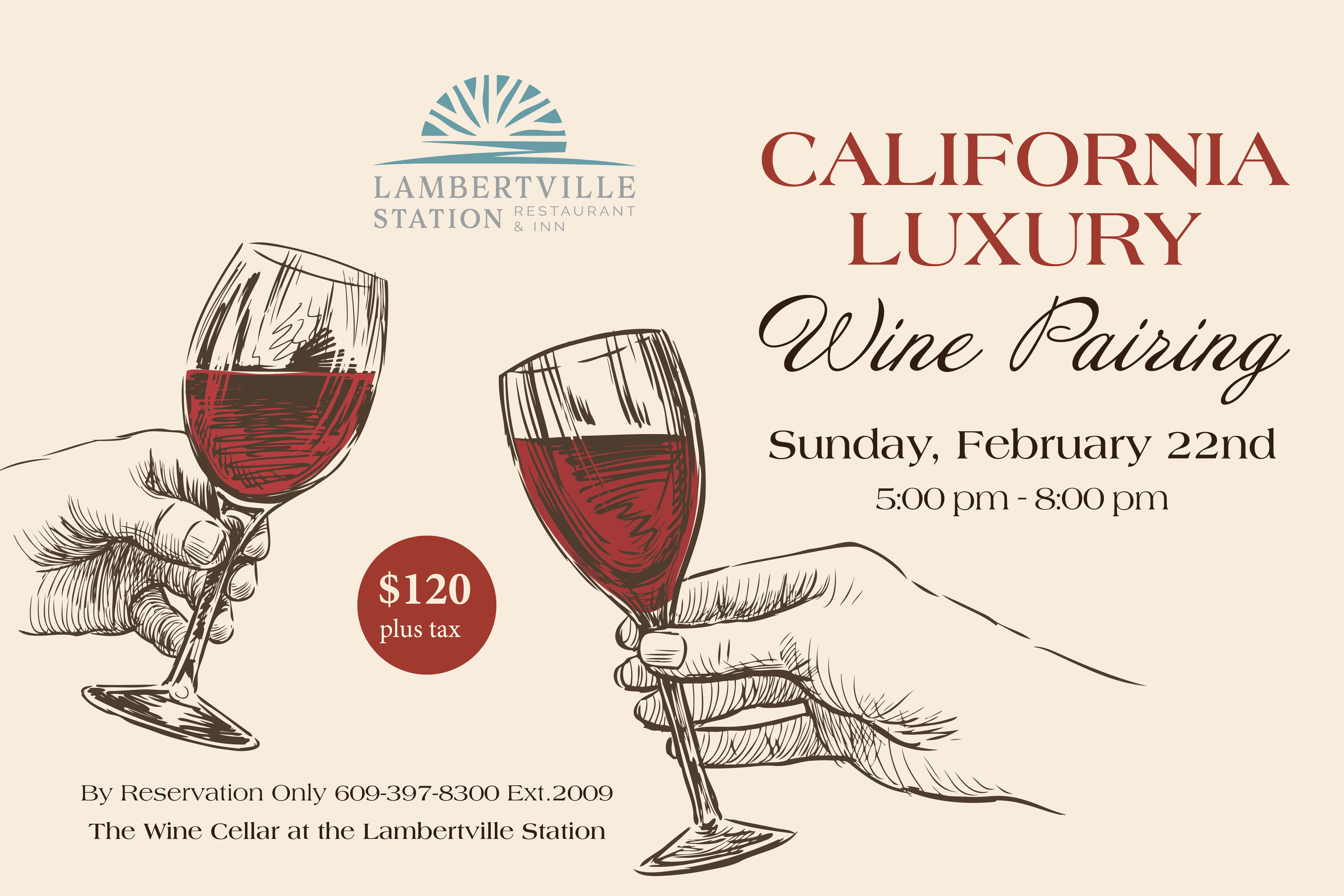 California Luxury Wine Pairing