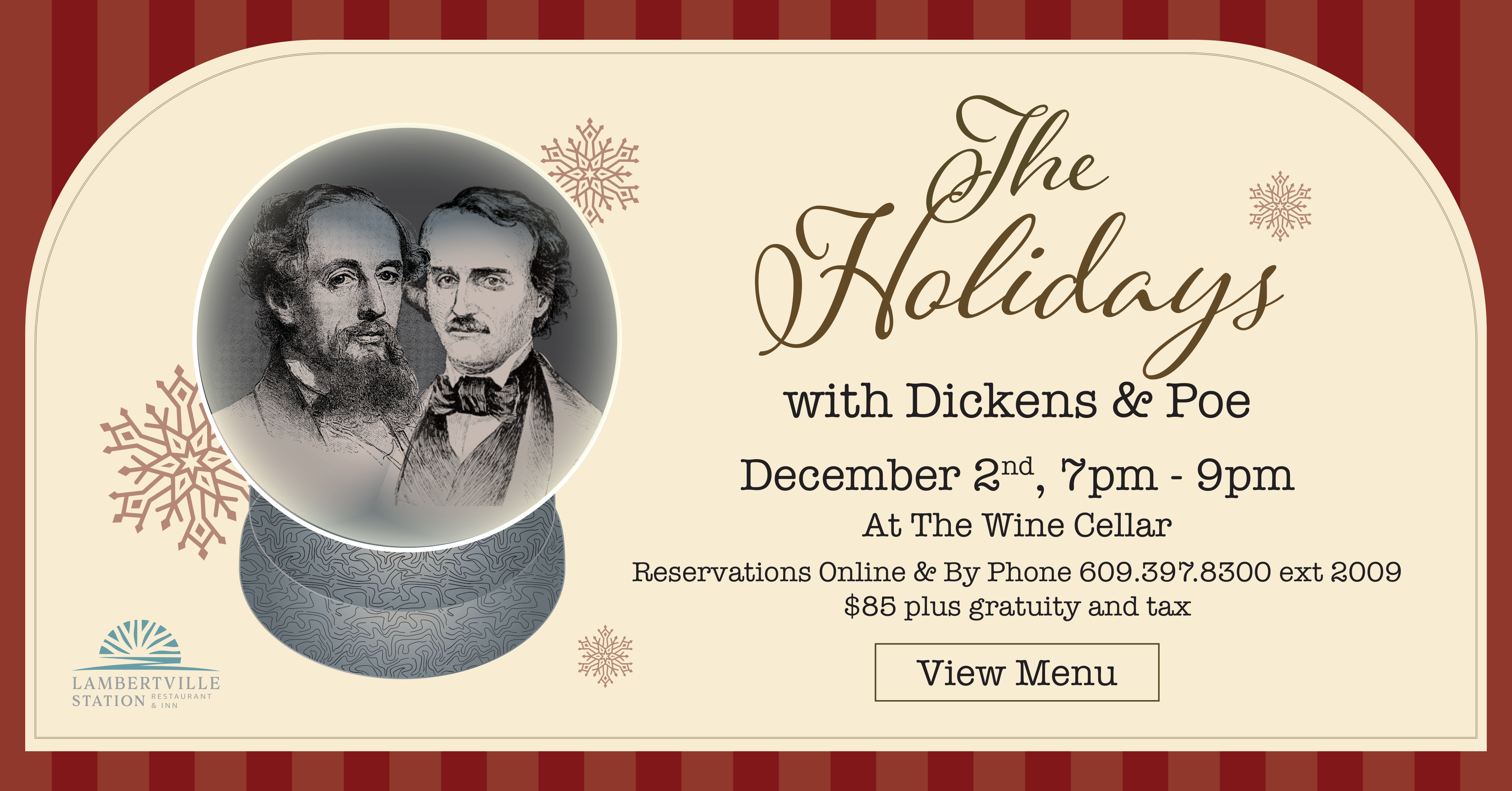 The Holidays With Dickens and Poe