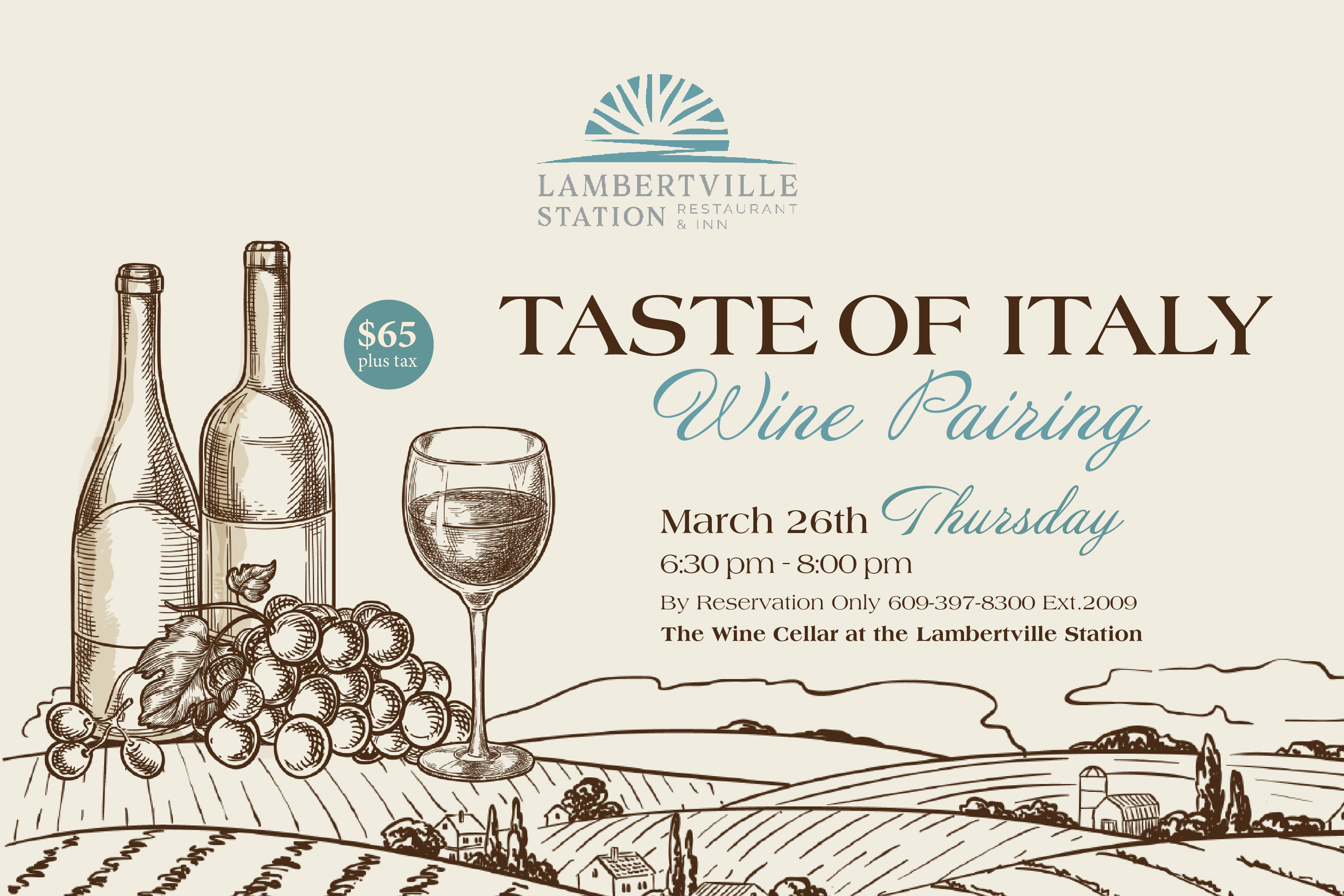 Taste Of Italy Wine Pairing